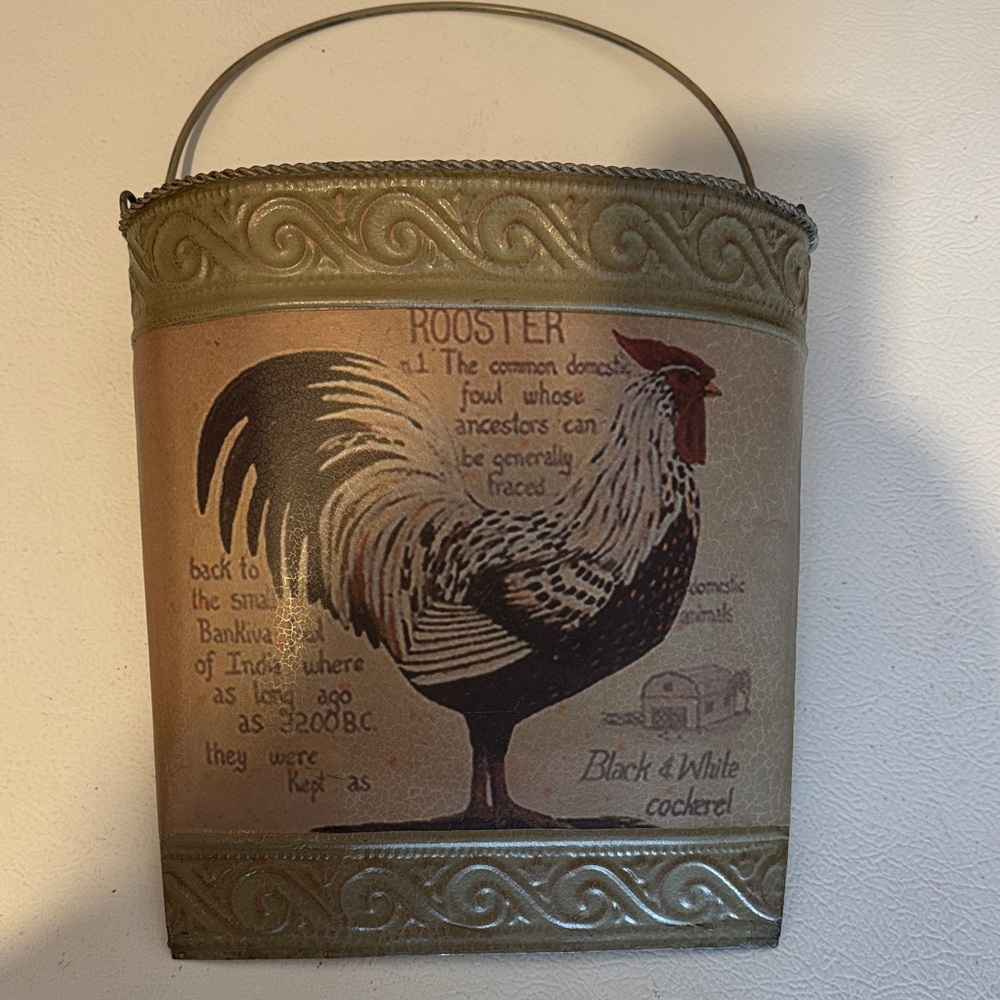 Vintage Rooster Wall Decor